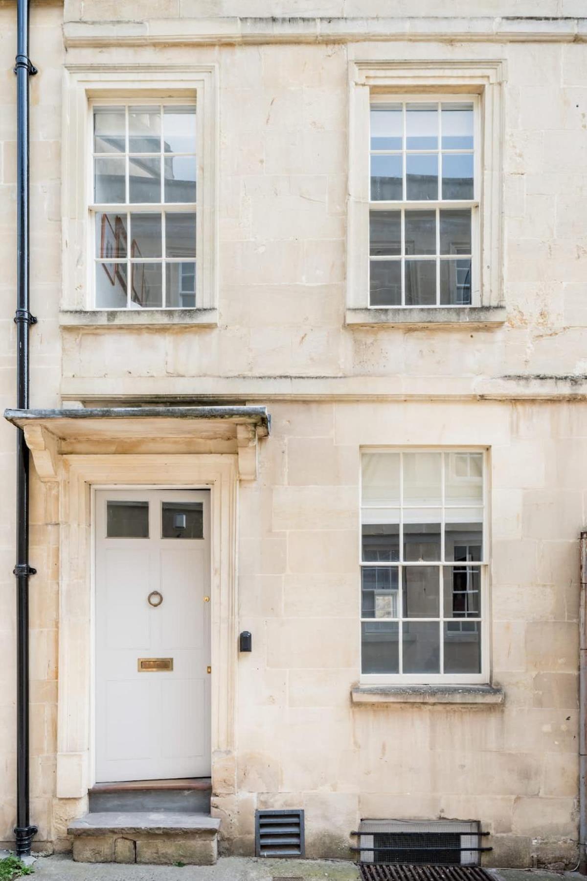 Central Georgian Townhouse With Free Parking Bath Exterior foto